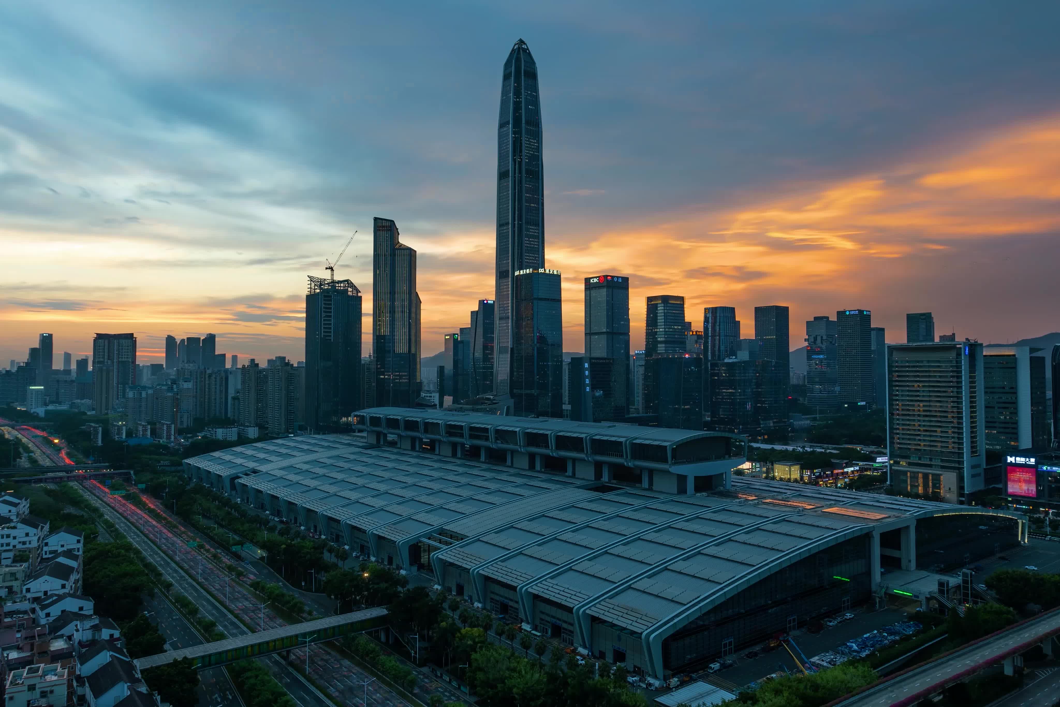 那些年我们一起追过深圳落日美景你看到了吗