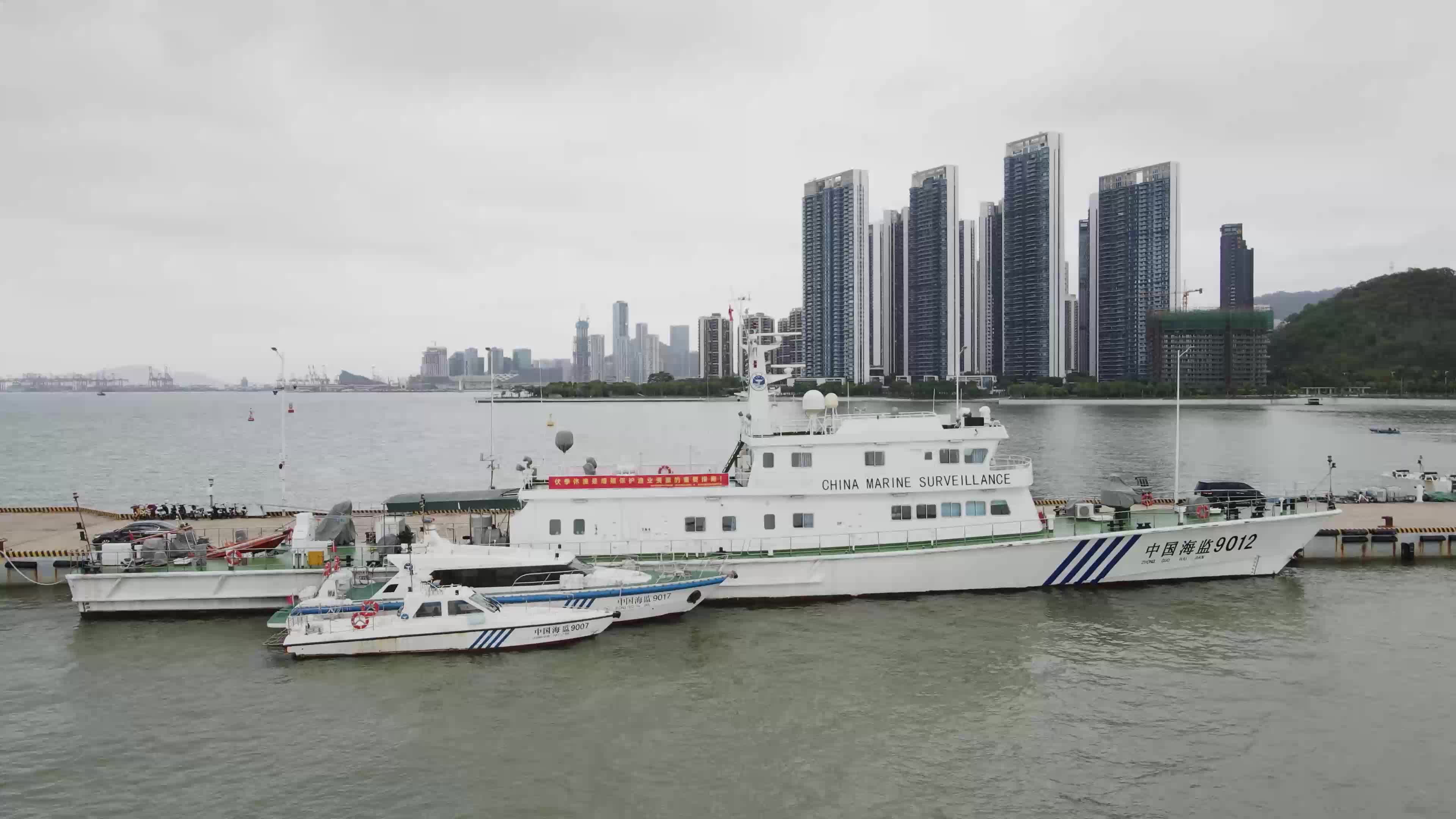 深圳市海洋综合执法支队联合深圳海警局开展2024年伏季休渔专项执法